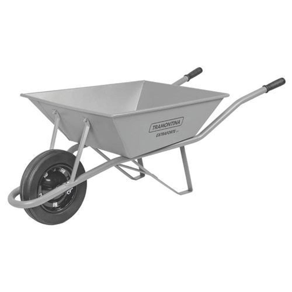 Carrinhos De Mão Carrinho De Mão Com Caçamba Metálica 65L