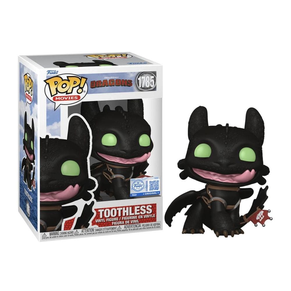 Funko Pop Como Treinar o seu Dragão Toothless W/Tongue 1785