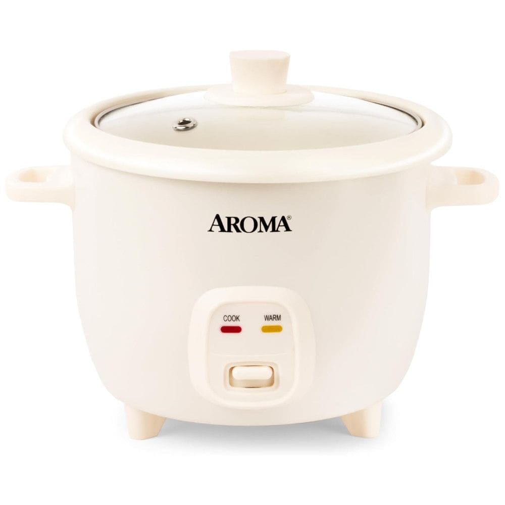 Panela Elétrica de Arroz AROMA CoreCoat PotStyle com Controle OneTouch e Revestimento Cerâmico Antiaderente 6 xícaras cozidas, 3 xícaras