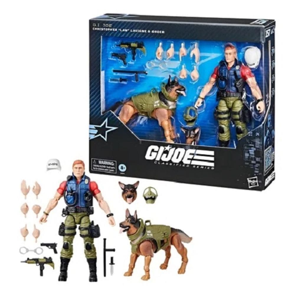 Gi Joe Classified Series Elite 157 - Christopher Law Lavigne & Order - Hasbro