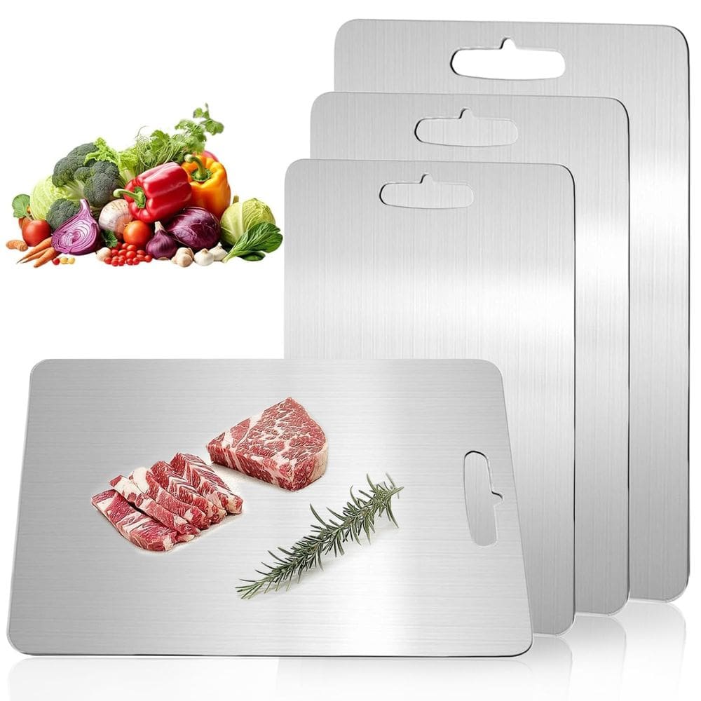 Tábua de corte Katuchef Titanium para cozinha (S+M+L+XL)