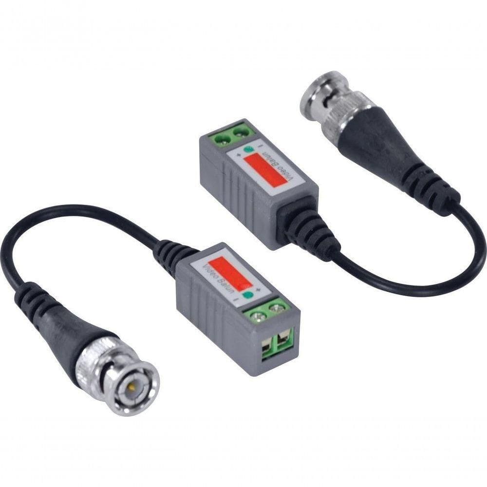 Video Balun Com Extensao Passivo Par