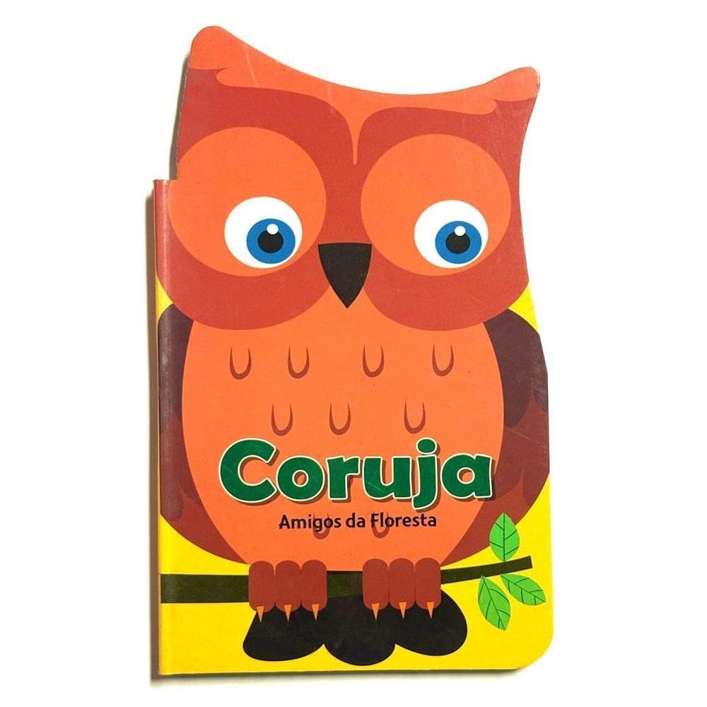 Livro Infantil Cartonado - Amigos Da Fazenda - Coruja