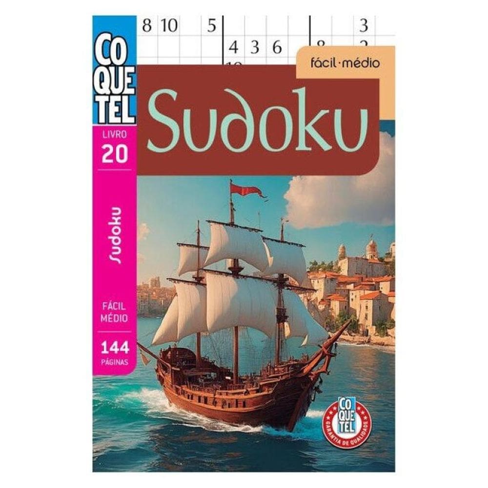 Livro Coquetel Sudoku 20