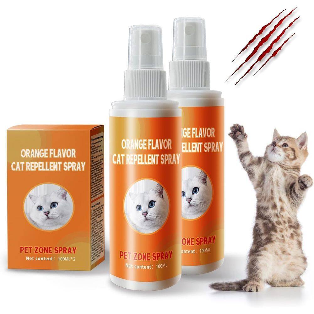Spray dissuasor Cat TailTrespass para marcação e arranhões na urina