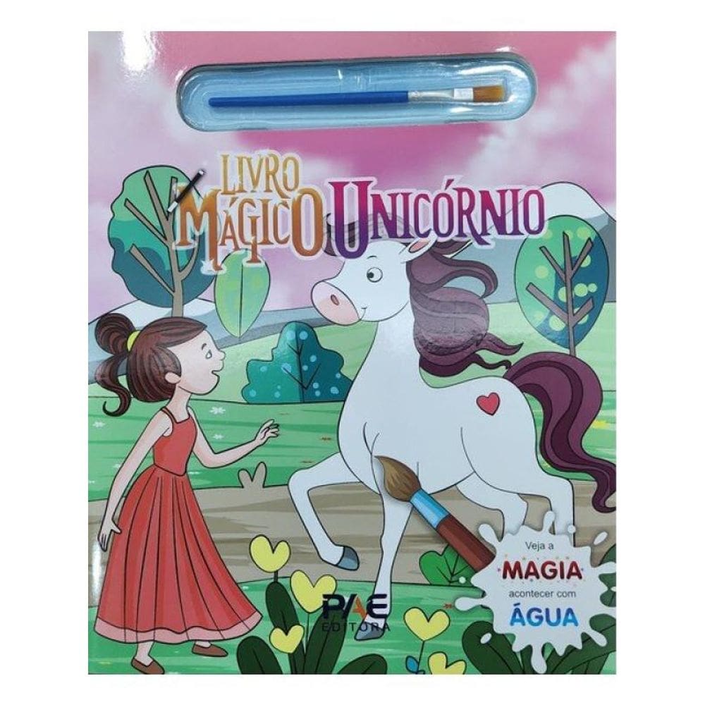 Livro Mágico Unicórnio