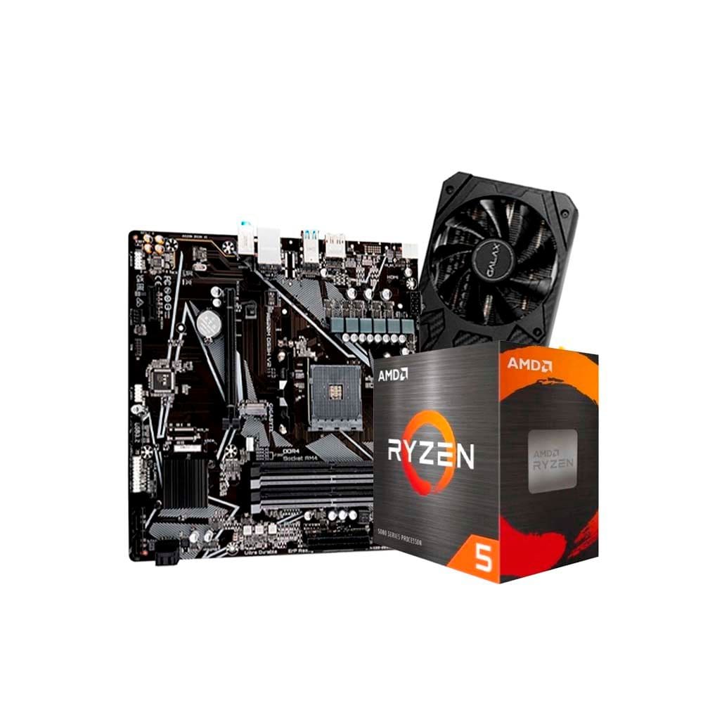 Kit Upgrade Ryzen 5 5600GT, Placa Mãe A520M, Placa de Video RTX 3060 12GB, Neologic - NLI90468