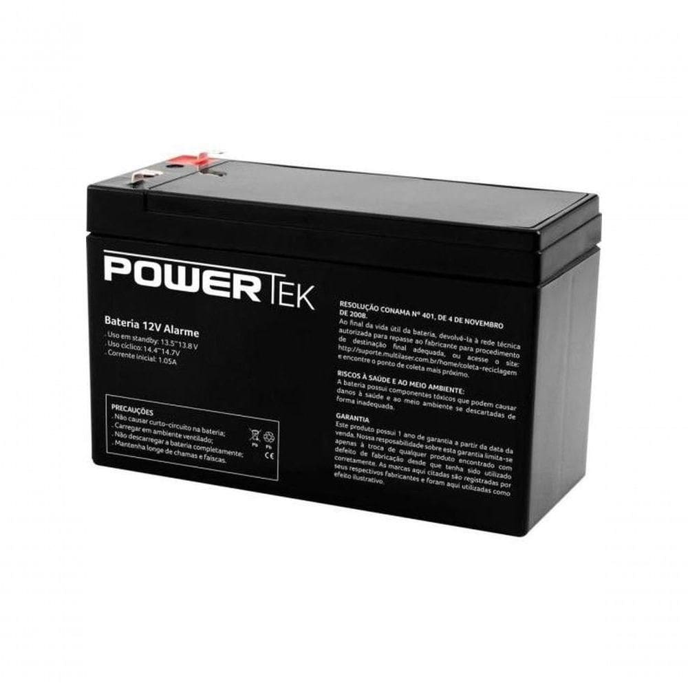 Bateria Selada 12v 4ah Alarme En011a Powertek