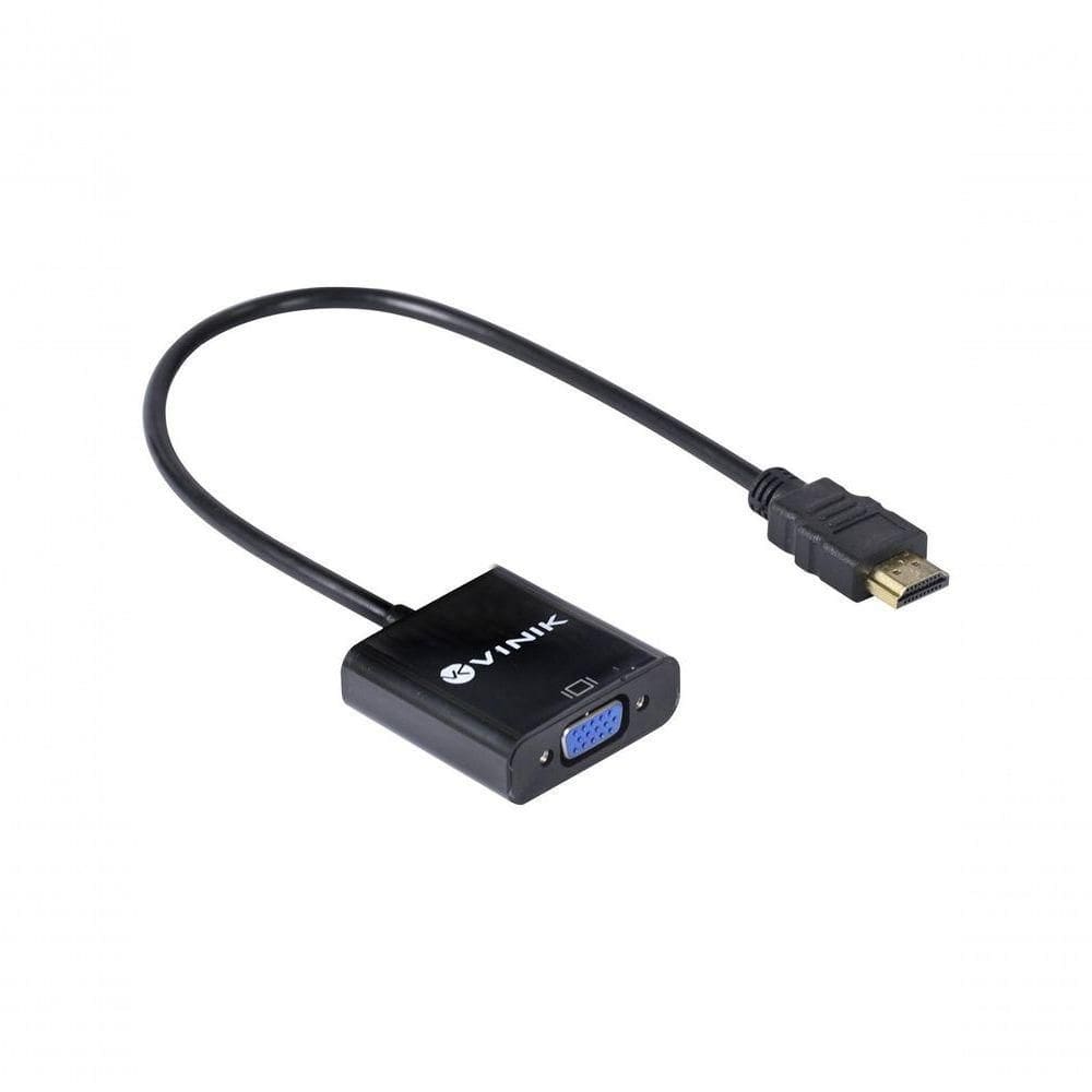 Cabo Adaptador Conversor Hdmi Macho Para Vga Fêmea 25cm