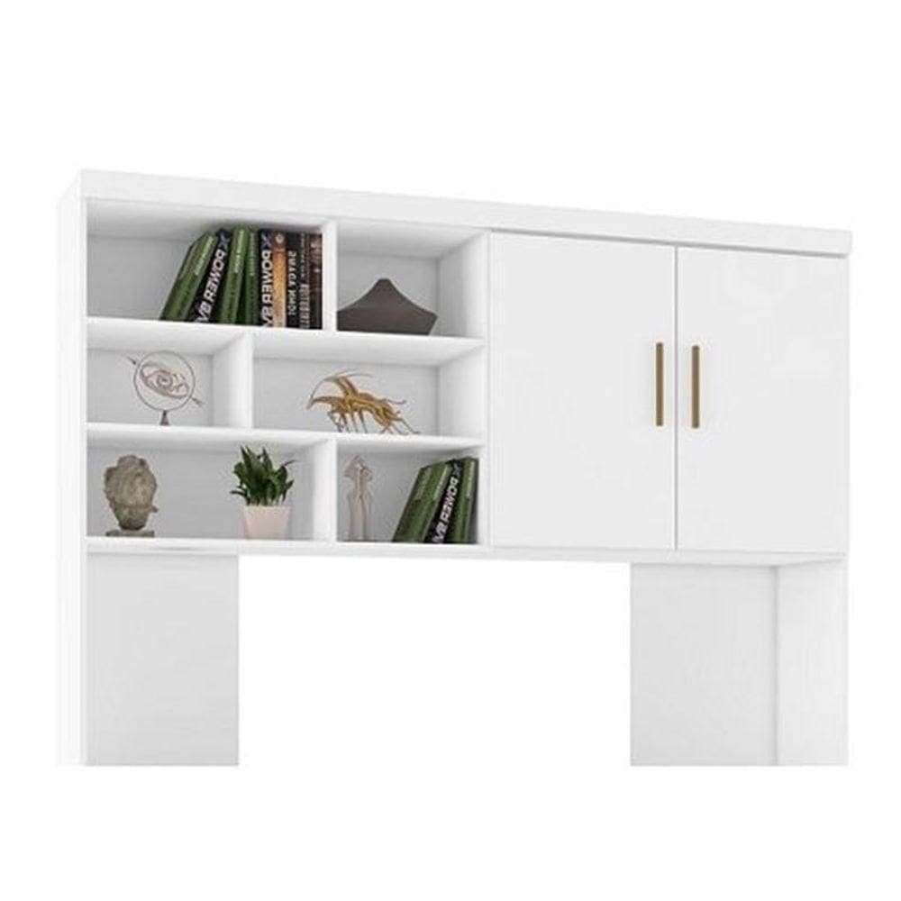Módulo Aéreo Infantil Chiara 2 Portas Branco - Phoenix Baby Branco