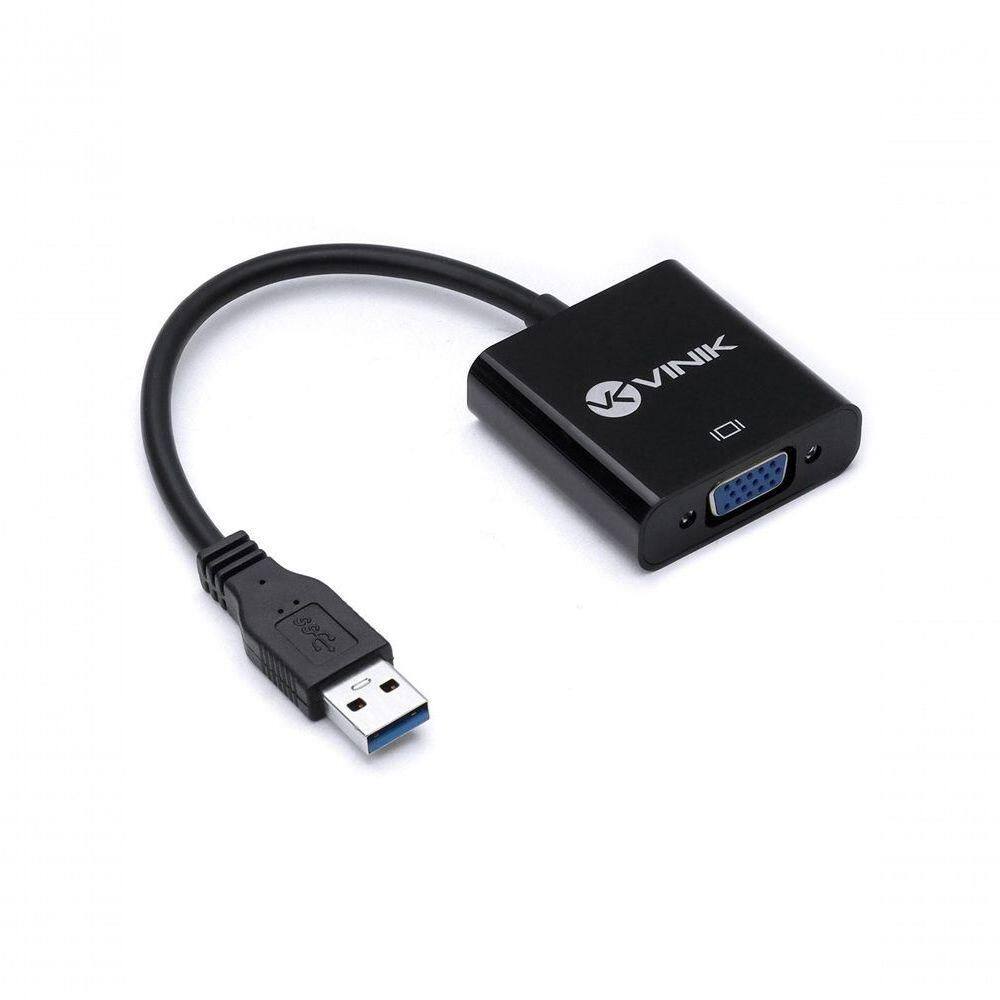 Adaptador Vga Femea Para Usb Macho - Vgafusbm