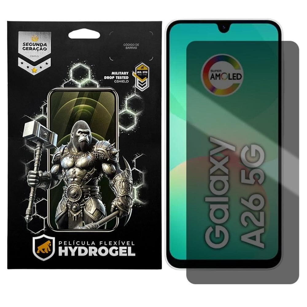 Película para Samsung Galaxy A26 5G - Privacidade Hydrogel - Gshield