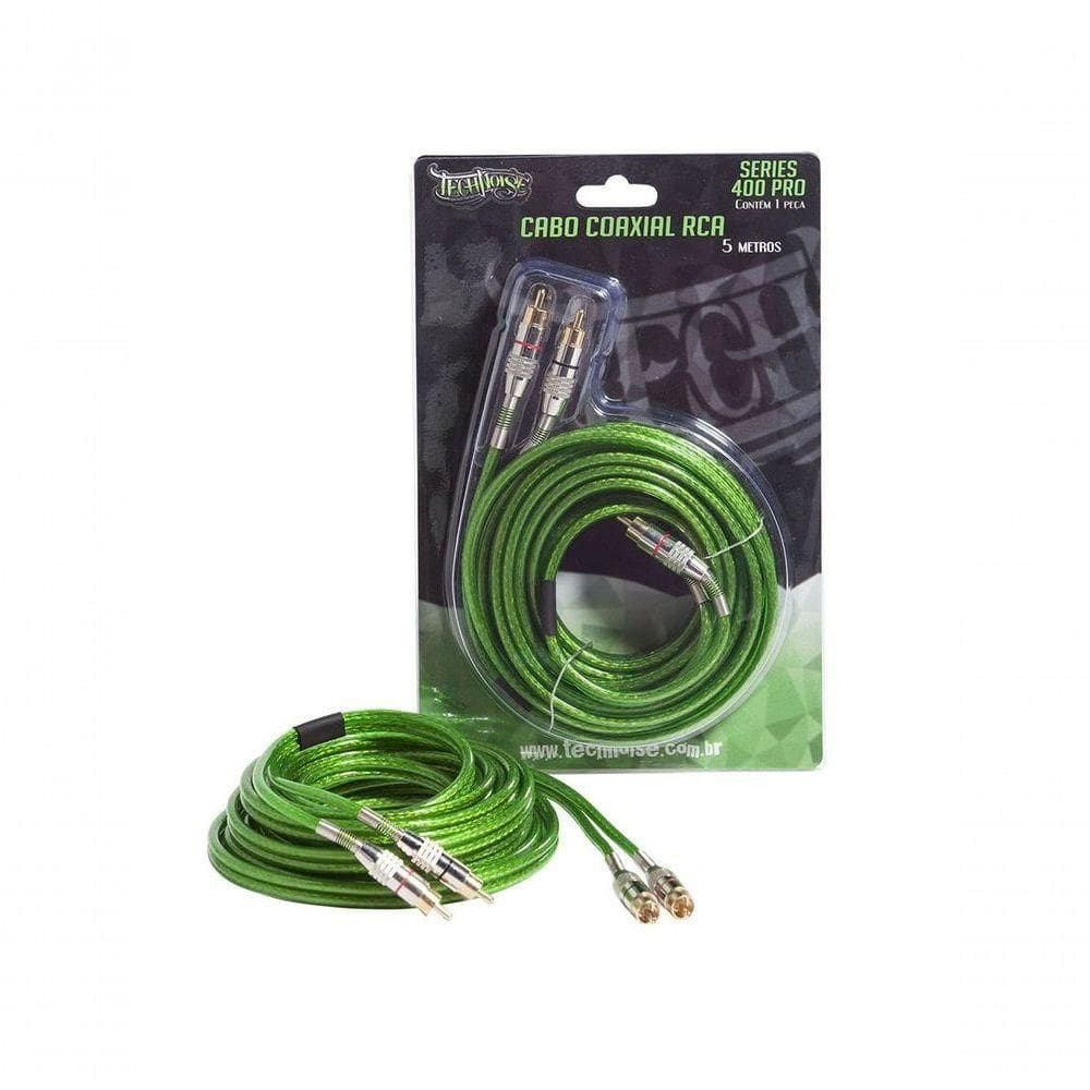Cabo Rca Technoise Series 400pro 5 Metros 5 Mm Conector...