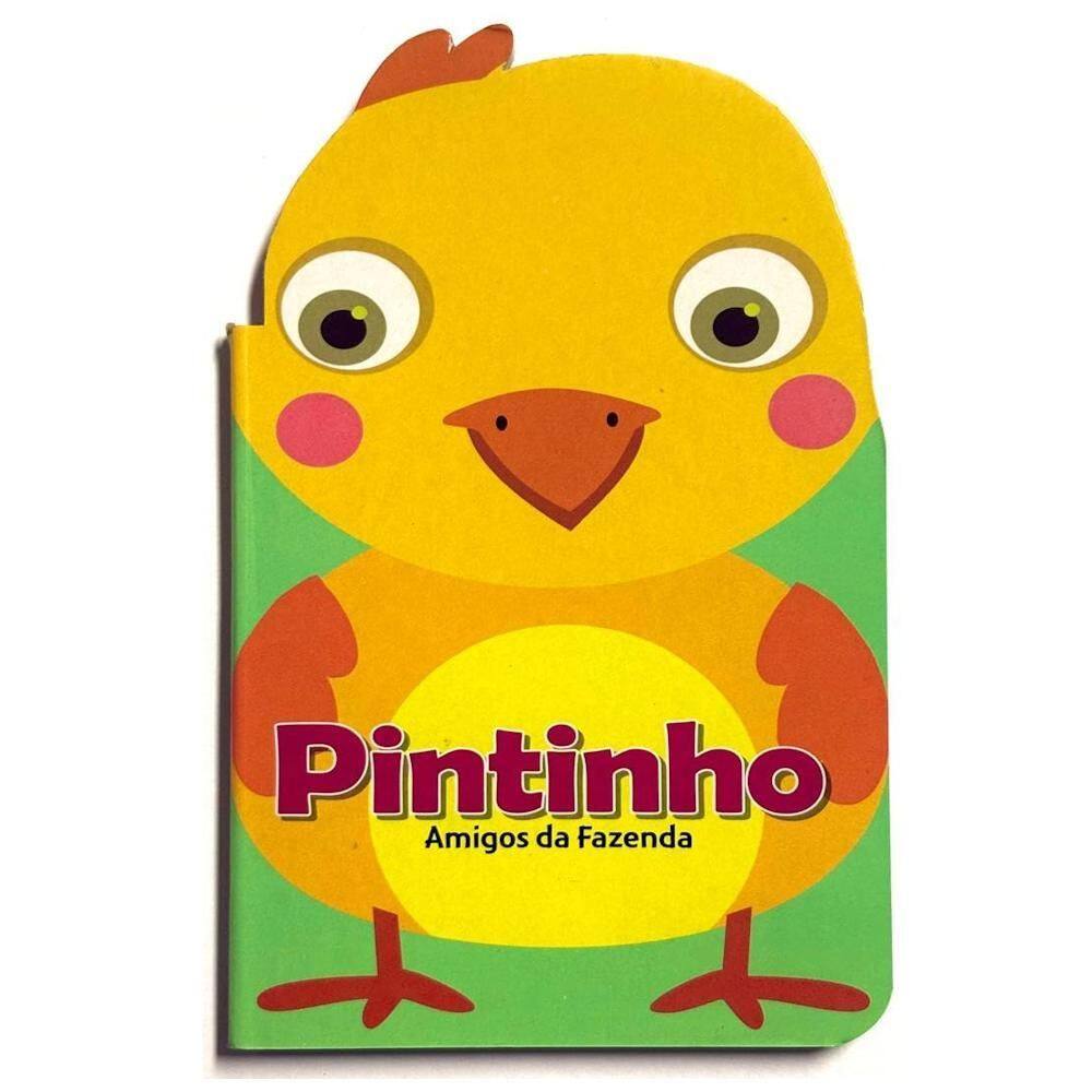 Livro Infantil Cartonado - Amigos Da Fazenda - Pintinho