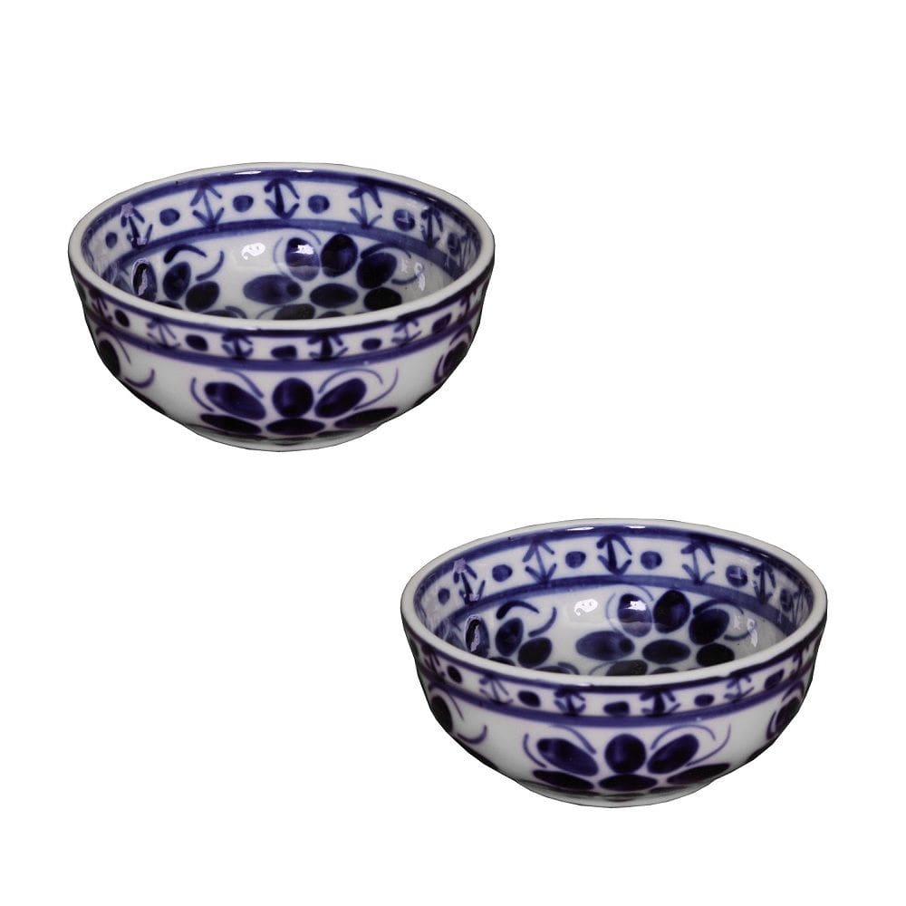Conjunto De 2 Bowls Pequenos Feito E Pintado A Mão