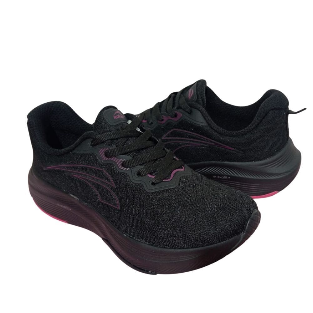 tenis feminino kolosh esportivo marken preto