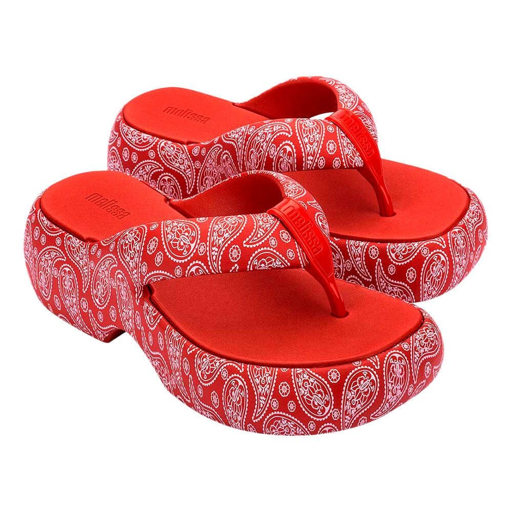 Melissa Free Fuzzy Printed Platform 35995