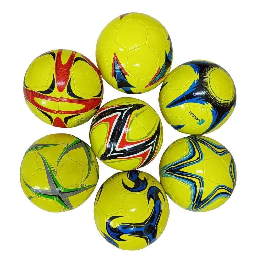 Bola De Futebol Infantil Kasgol Padrão Nº5 - Amarela