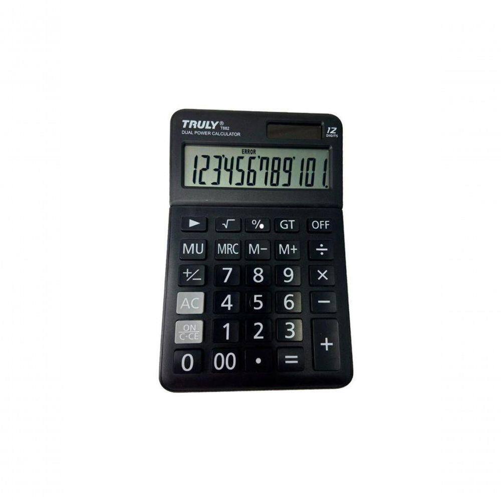 Calculadora De Mesa Truly 12 Digitos - T882