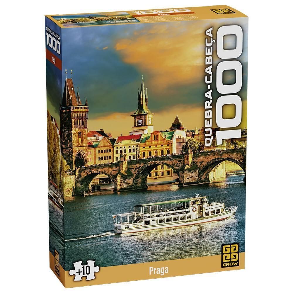 Quebra-Cabeça 1000 Peças Praga