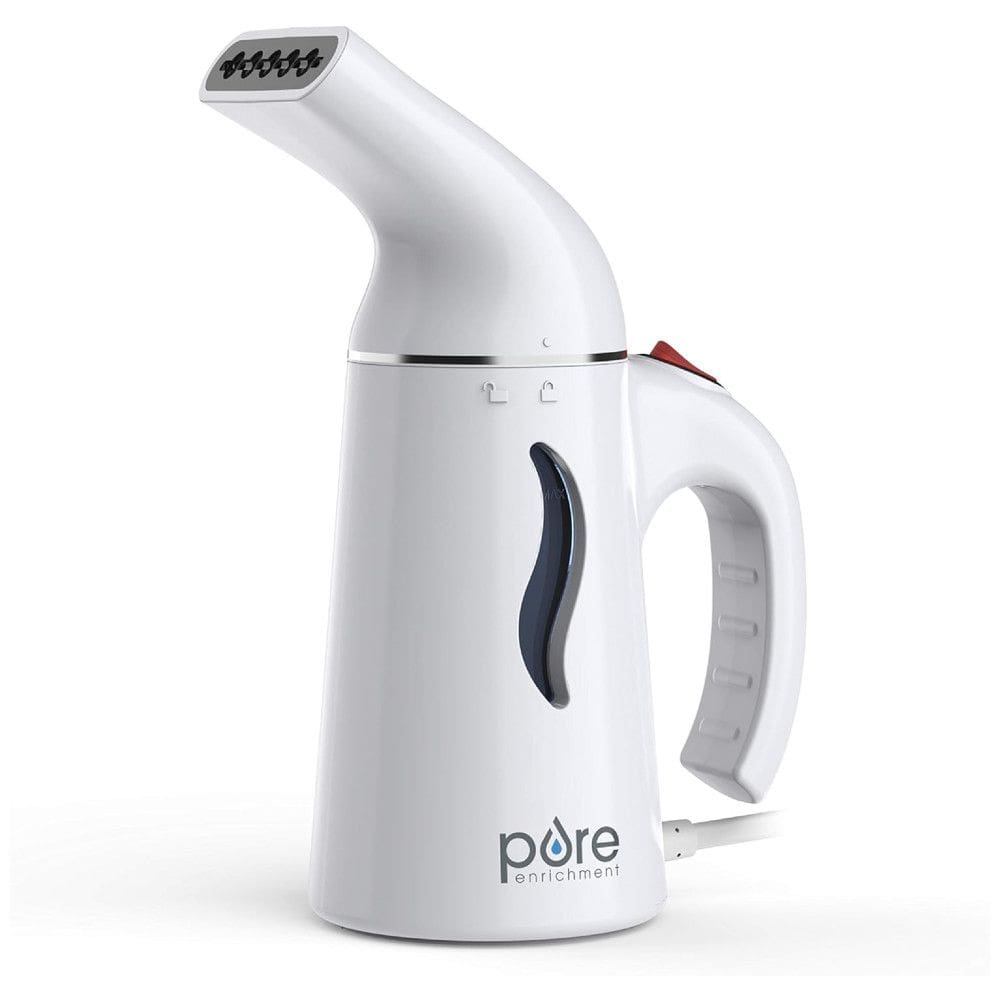 sistema de vaporização de Roupas com Alça Ergônomica, 800W, 110v, PURE ENRICHMENT PEMINISTM, Branco