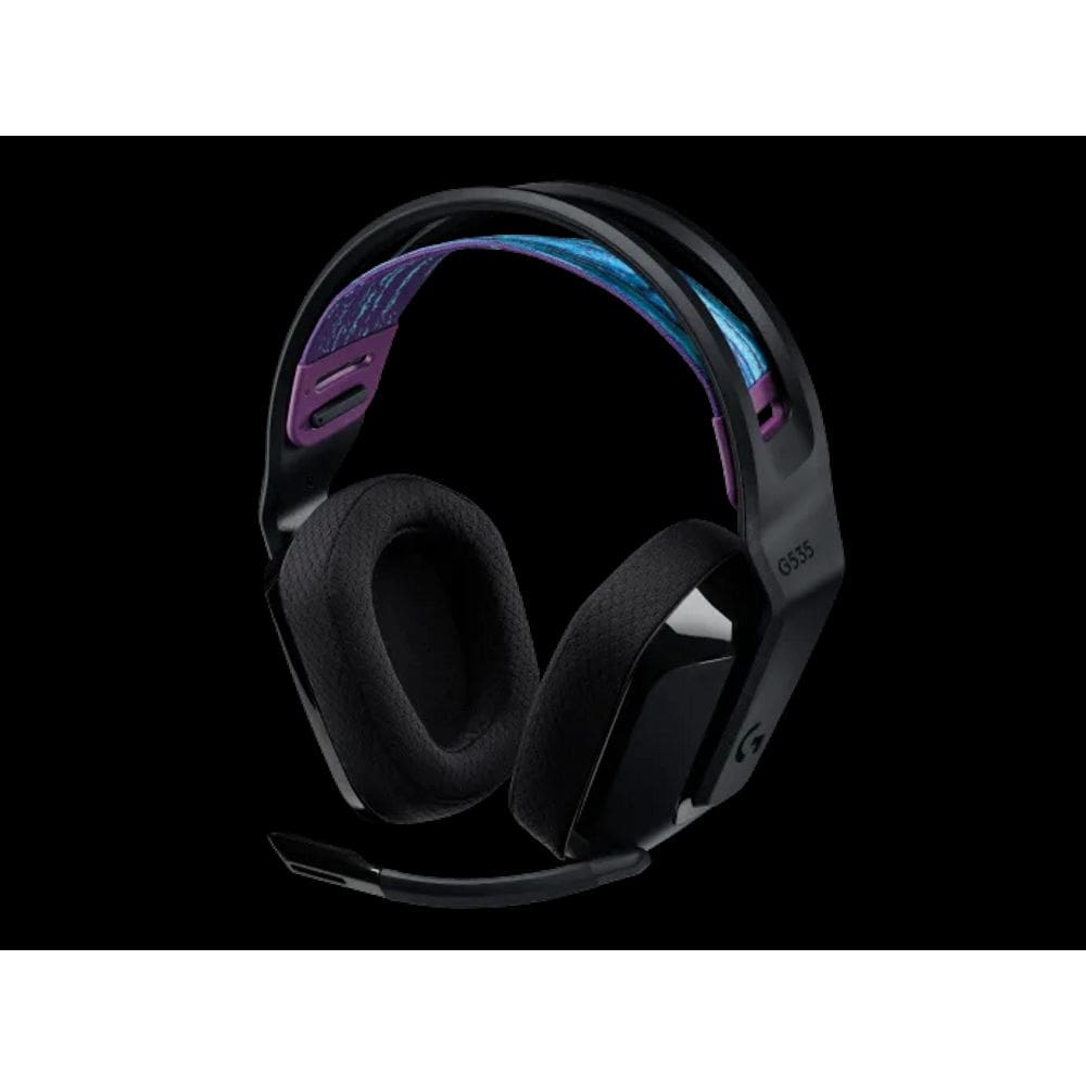 Headset Gamer Logitech G535 Lightspeed sem Fio - Preto