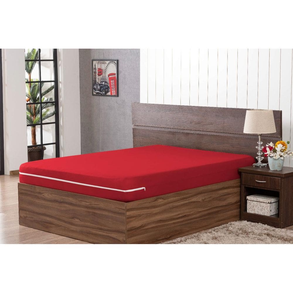 Capa De Colchao Solteiro Com Ziper Colchao Box Com 30 Altura