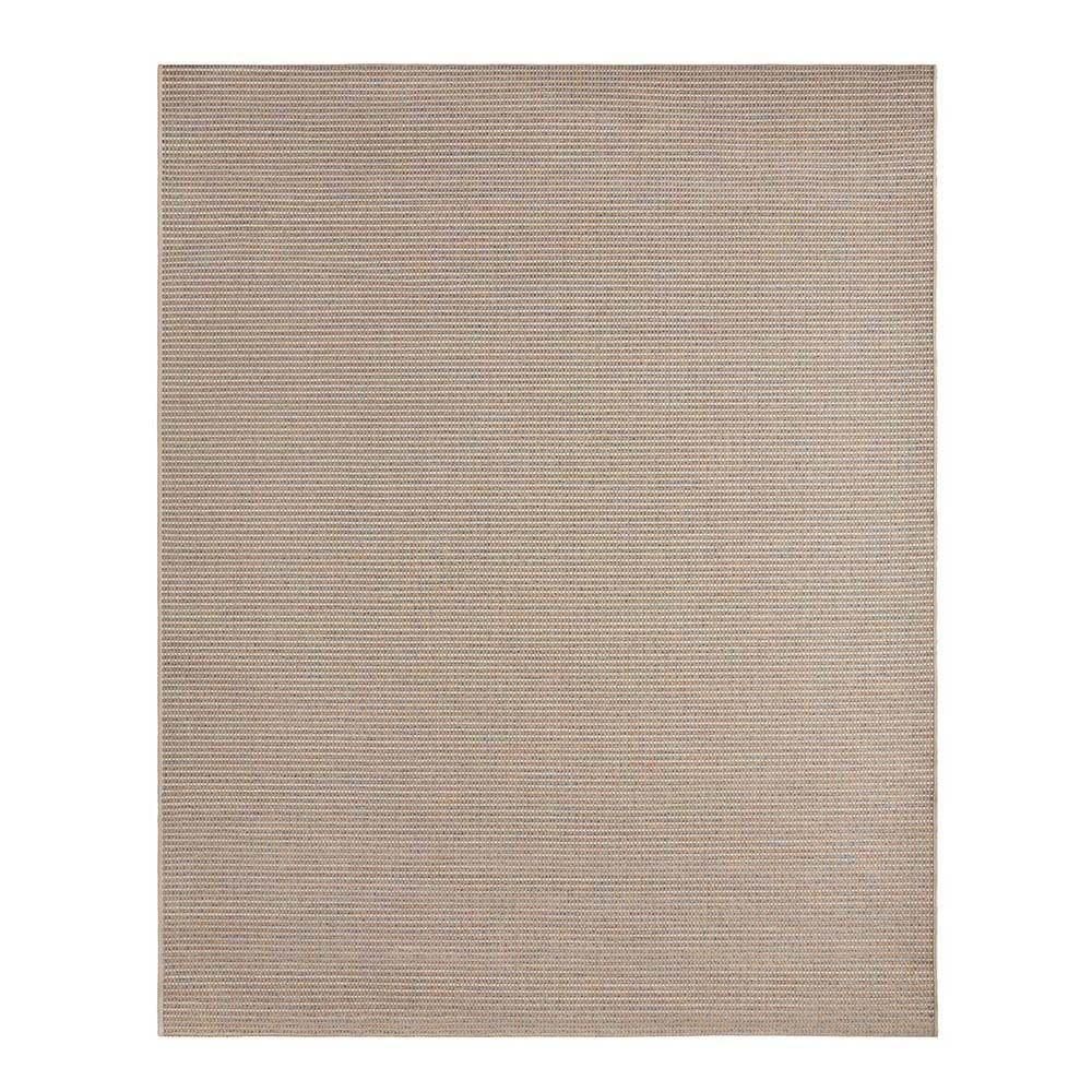 Tapete Para Sala Sisal Buzios Lual 73 Bege-azul 1,50x2,00m