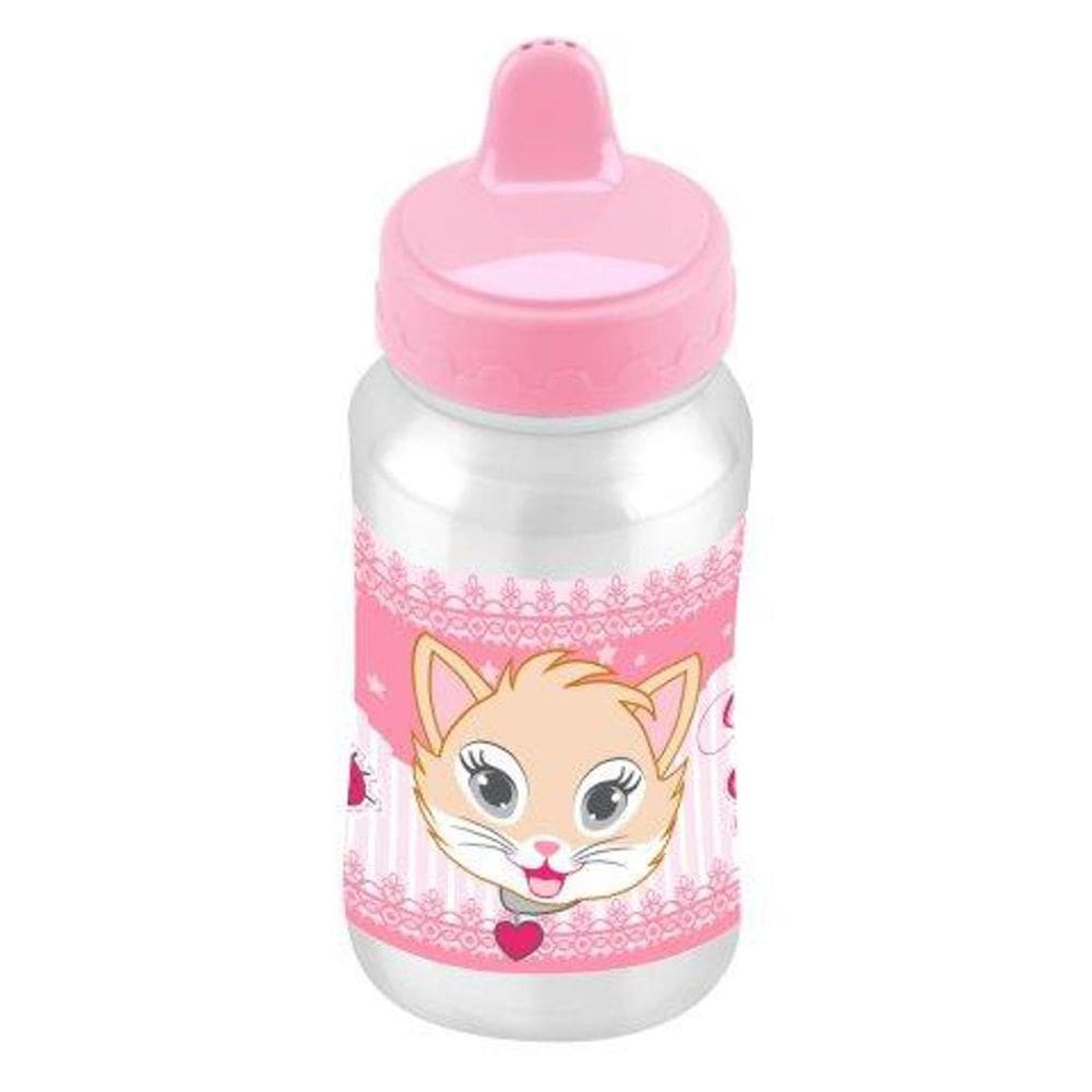 Copo Com Válvula Chérie Cristal 270Ml - Rosa