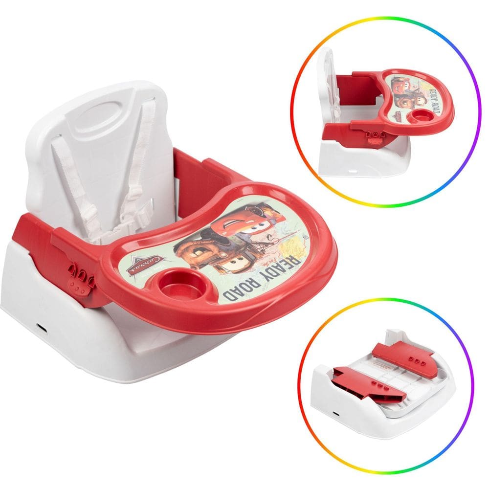 Cadeira Alimentação Ajustável Booster 15 Kg Disney Carros