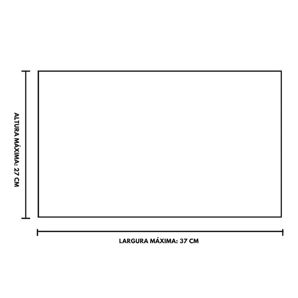 Película Hydrogel HD Transparente com Tamanho Personalizado - Máximo: 37 Largura / 27 Altura