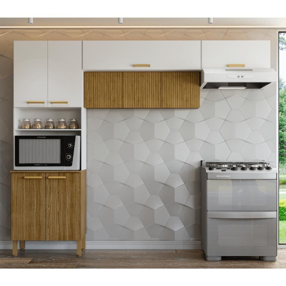 Cozinha Urbane Freijó Supremo Ripado