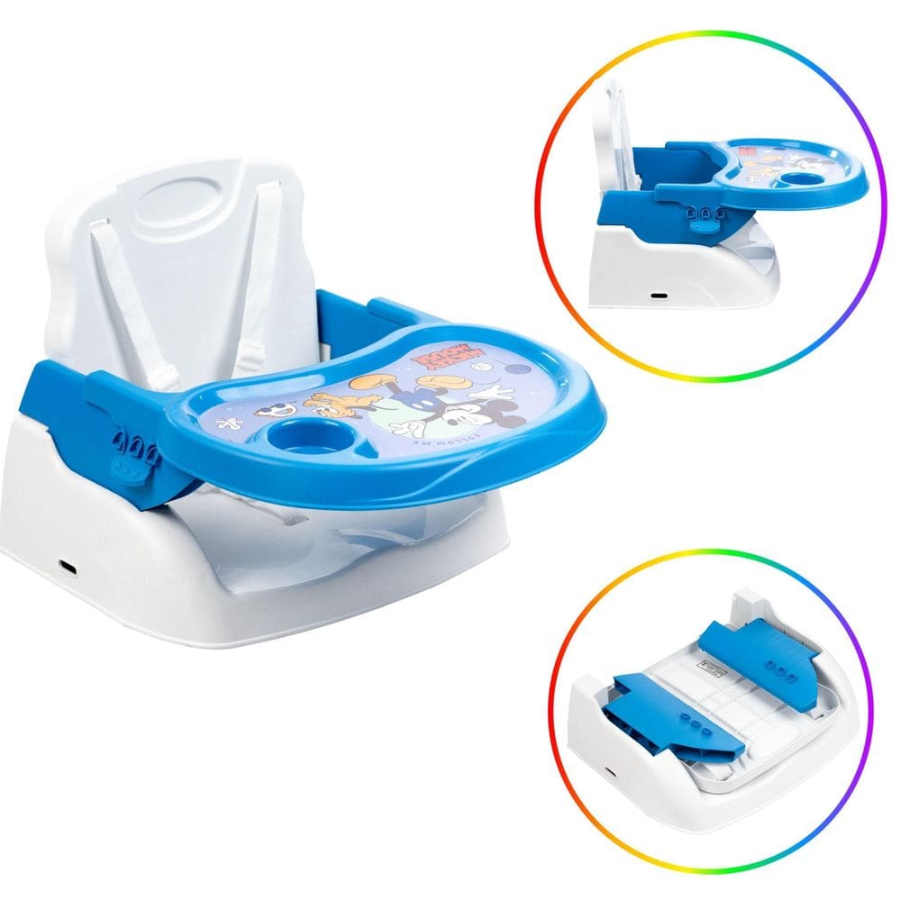 Cadeira Alimentação Bandeja Ajustável Booster 15 Kg Disney