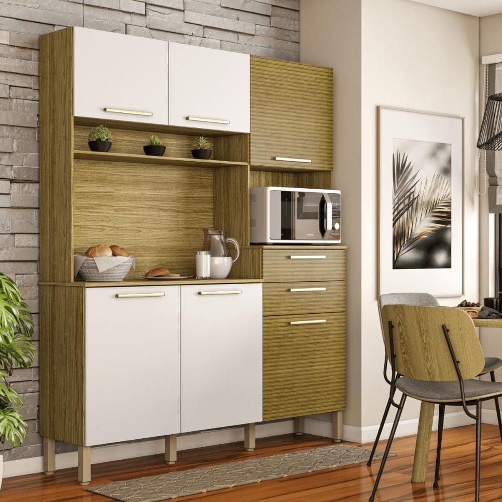 Cozinha Pietra Freijó Supremo Ripado