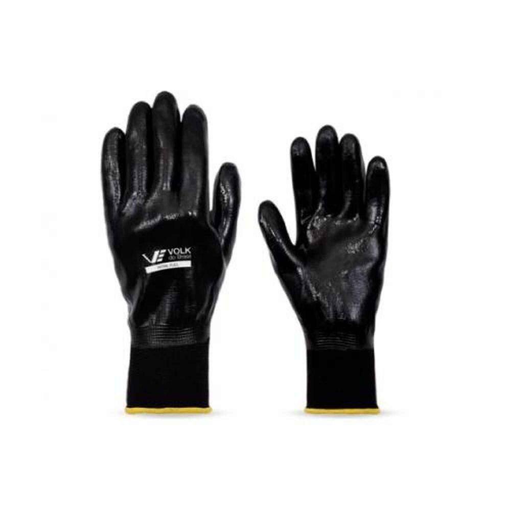 Luva De Segurança Nitrílica Tamanho 10 - Para Trabalhos De Precisão E Manuseio De Fluidos Químicos