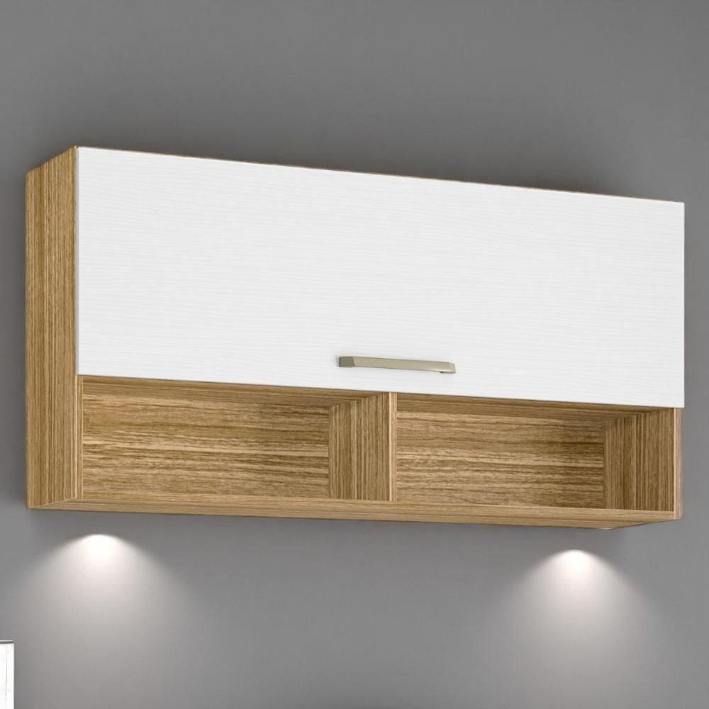 Armário C/ Basculante 120 Cm Lapis Freijó Supremo