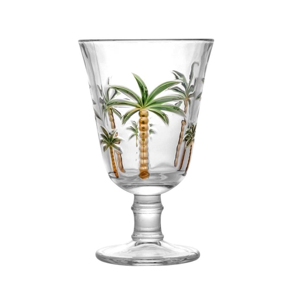 Taça Palm Hand Paiting 240ml Cristal