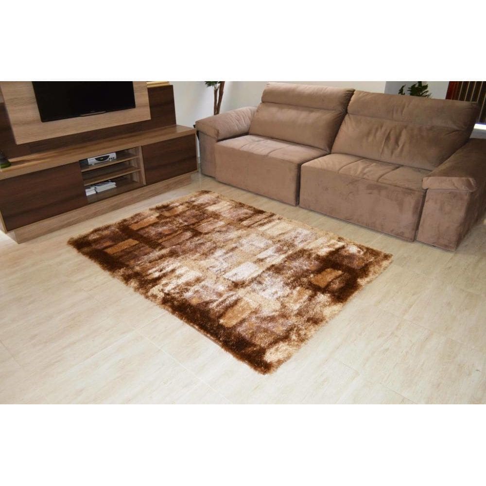 Passadeira Life Atlantis Shaggy 50Mm Palladio 066X230 Cm