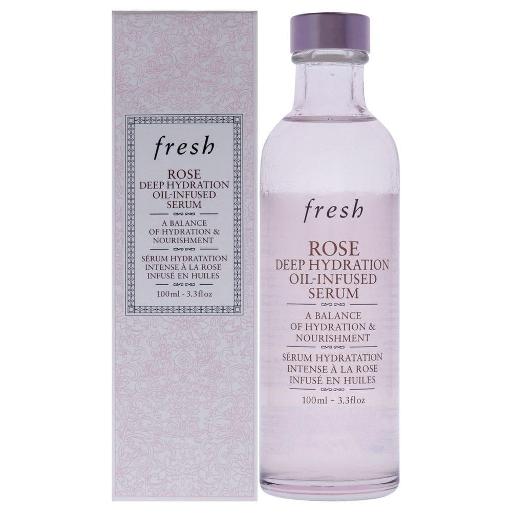Sérum Fresh Rose Deep Hydration com infusão de óleo de 100 ml para mulheres