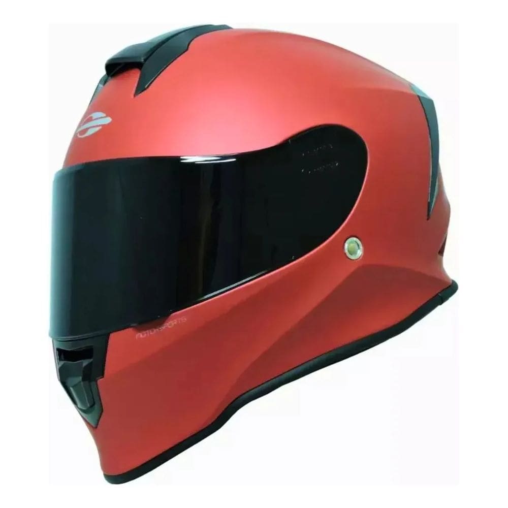 Capacete Moto Mormaii M1 Origin Vermelho Fosco