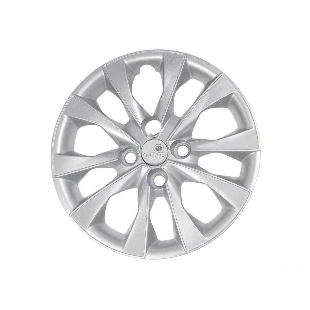Calota Grid Aro 14p 293cb Prata Mobi 2021