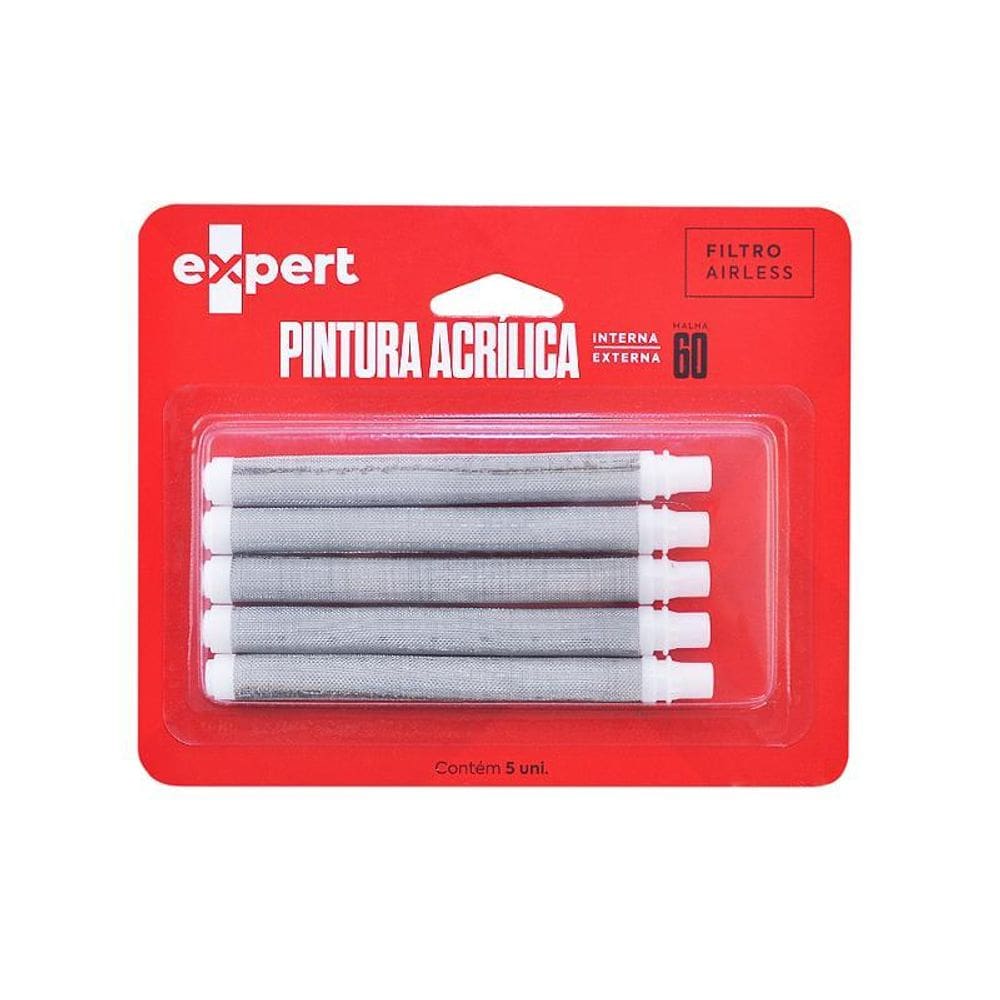 Filtro Pistola Airless Pintura Acrílica Int Ext Malha 60