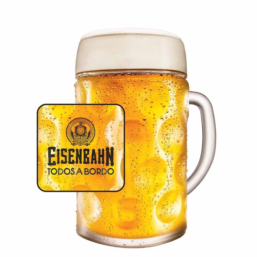 Caneca de Vidro Eisenbahn para Cerveja 605ml- Ruvolo