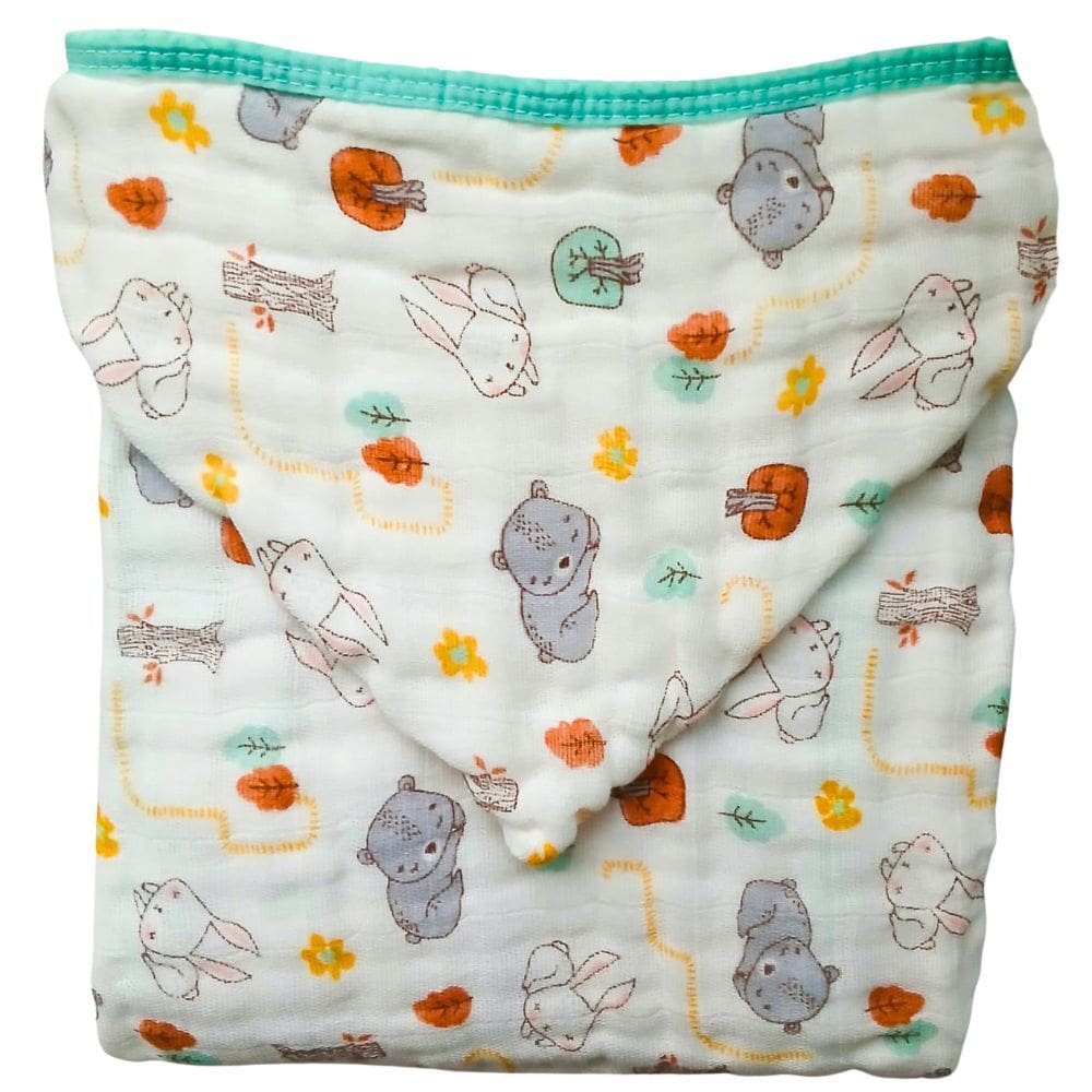 Toalha Banho Infantil Criança Grande Toalhão Banhão Fralda Soft c/ Capuz de Algodão