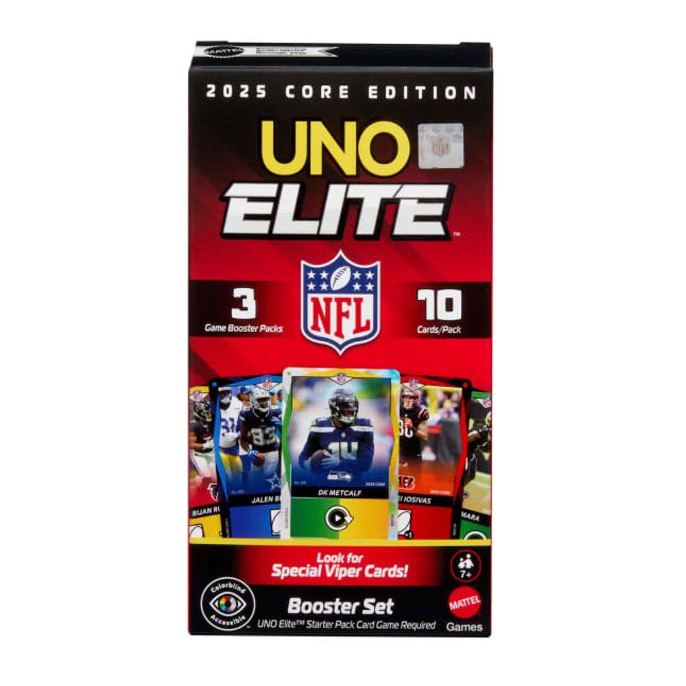 Jogo De Cartas - Uno Elite NFL Impulso MATTEL