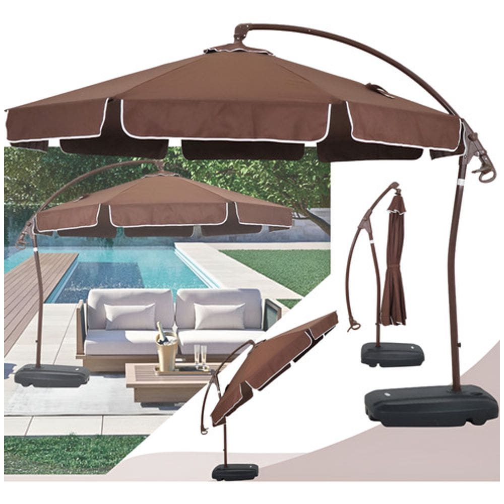 Ombrelone Búzios Bel Qualidade Premium em Aluminio p/ Praia e Piscina. Nao Oxida Super Duravel 3 Metros de Diametro