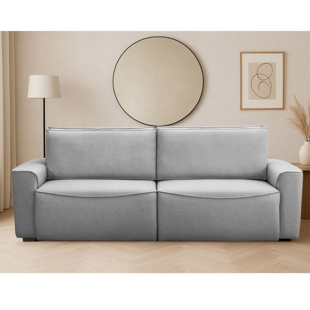 Sofá 4 Lugares Retrátil Reclinável 250cm Veludo Nobile Ferguile