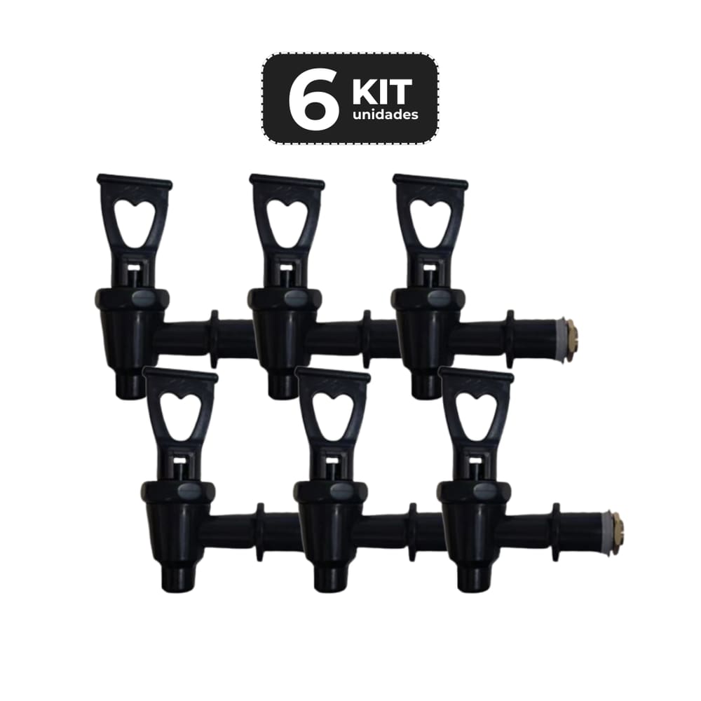 Kit 6 Torneira Para Botijao