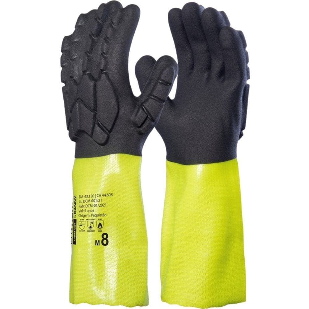 Luva Extreme Chem Cut DA43150 Danny CA 44608