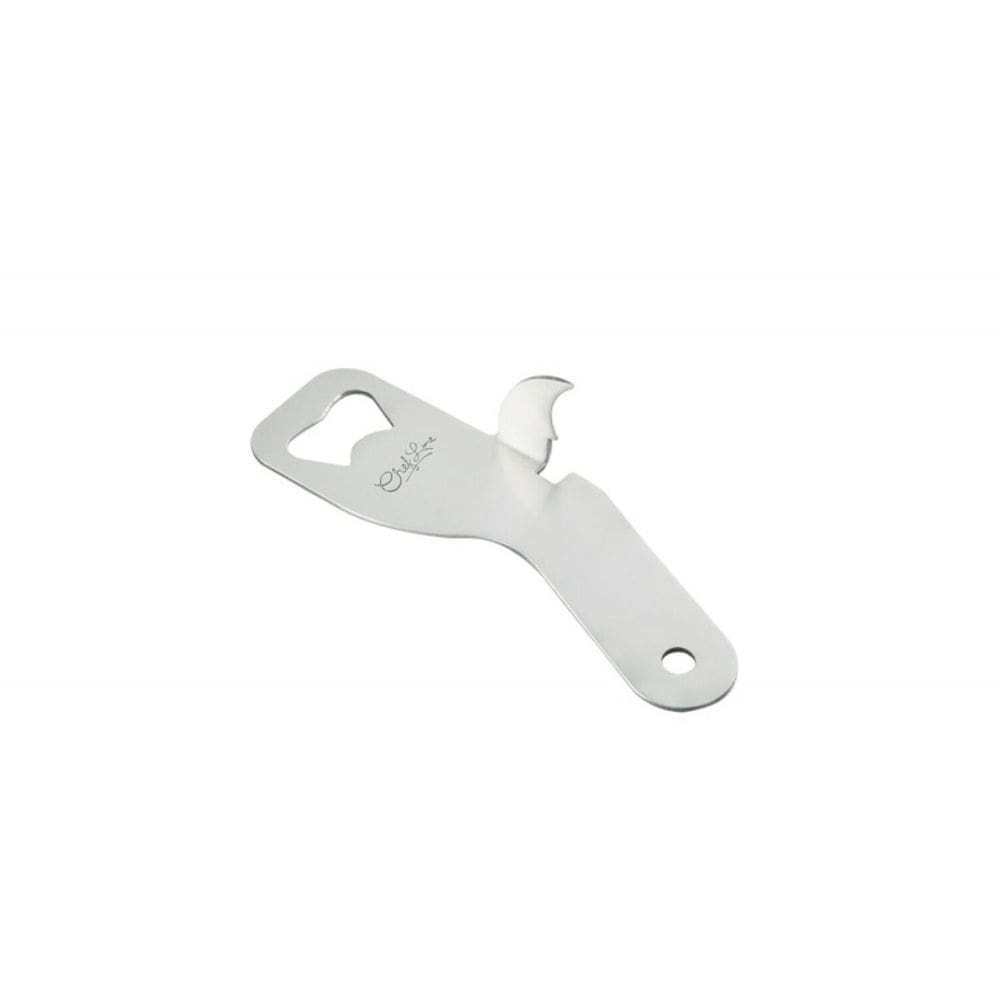 Kit 6 Abridor Inox Pro Para Garrafas E Latas 14,5 Cm